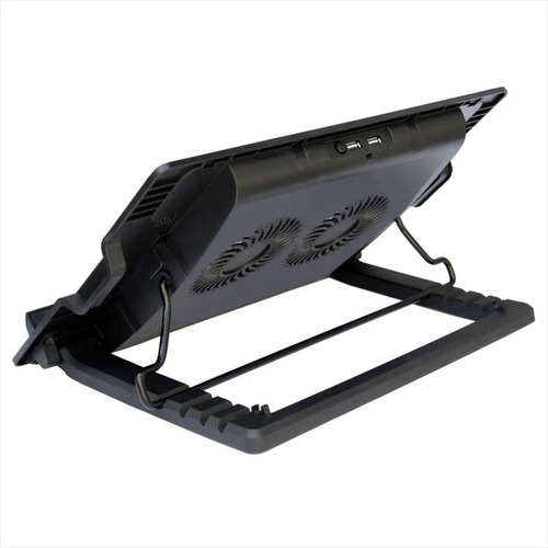 Base Refrigerante Portátil 17 , 5 Niveles 2 Ventiladores Led