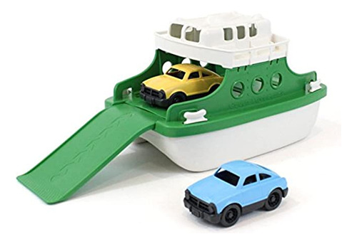 Verde Juguetes Ferry Barco Con Mini Cars Tina Juguete, Verd