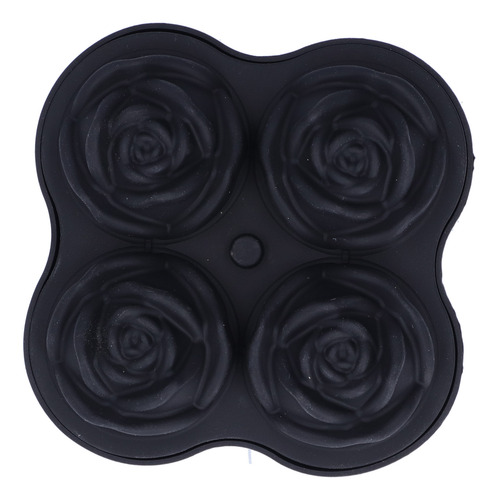 Molde De Bandeja De Hielo De Silicona 4hole Rose Mold Ball M