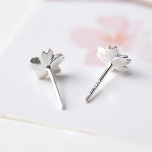 Yc 1par Pendientes Flor Con Separación De Temperamento