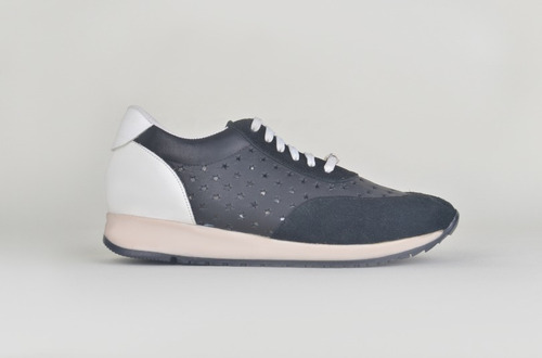 Imagen 2 de 7 de Zapatillas De Cuero De Mujer - Estrella - Ferraro