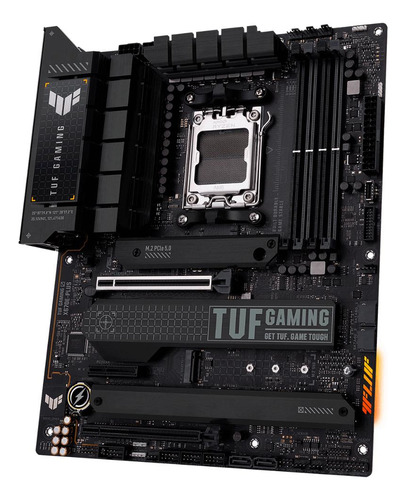Placa Mãe Asus Tuf Gaming X670e-plus, Amd Am5, Atx, Ddr5 Preto