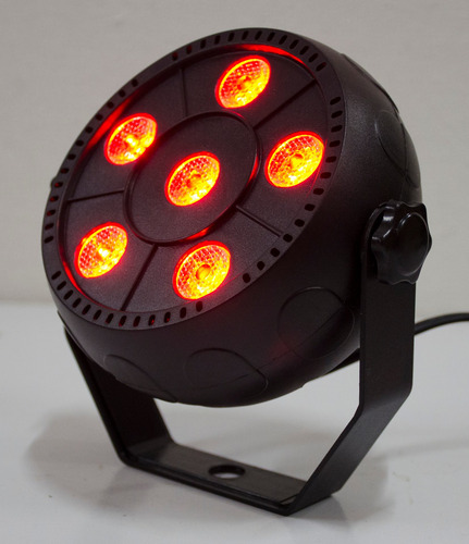 Tacho Par Led Automatico / Audiorritmico Lp016 Gcm Dj Line