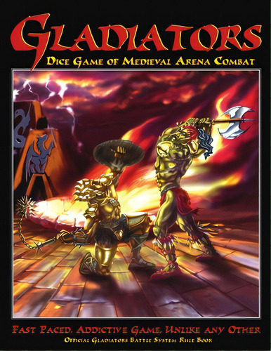 Gladiators - Dice Game Of Medieval Combat, De Kernan, Tenzing. Editorial Lightning Source Inc, Tapa Blanda En Inglés