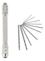 Comprar Bx Mini Juego De Taladros Manuales Con 10 Brocas De Acero