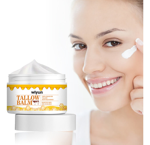 Q J Tallow Cream Cuidado Hidratante Corporal Loção Corporal