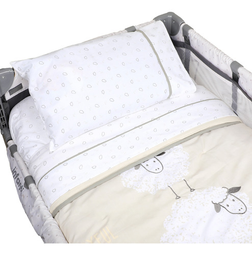 Set De Cuna Playard Ovejas Infanti