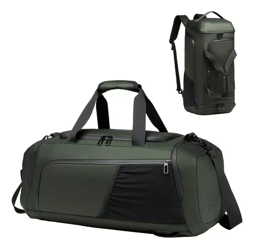 Bolsa de lona para gimnasio, bolsa de viaje impermeable para semana para  hombres y mujeres, bolsa de lona, con compartimento para - 100L Macarena Bolsas  de deporte de viaje de lona