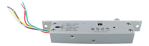 Cerradura Eléctrica Dc 12 V 5 Líneas, Cerrojo Estrecho, Puer