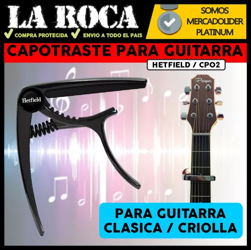 Capotraste Transporte Guitarra Clasica Criolla Española Cuo