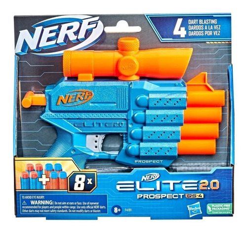 Nerf - Pistola Elite 2.0 Prospect Qs-4
