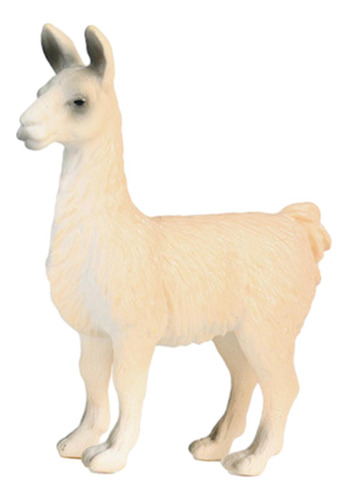 Figura De Animales De Granja, Minifiguras Realistas Alpaca