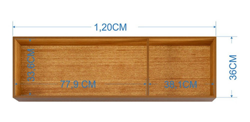Imagen 2 de 3 de Mueble Superior Cocina 120 Cm Capuchino Hueso