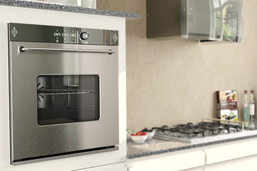 Imagen 6 de 10 de Horno Luxor Gas Steel 550 Empotrar Multigas Acero Inoxidable