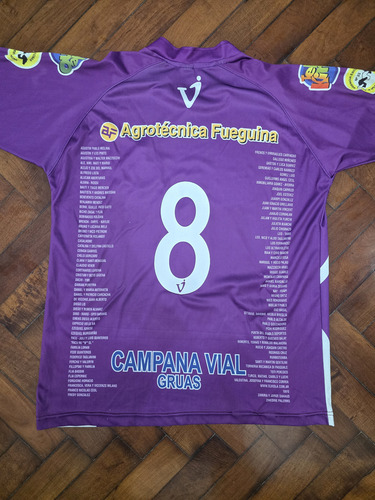 Camiseta Titular Villa Dalmine 2012/13, 8 Talle Xl (Usado)