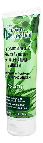 Tratamiento Hidratante Con Queratina Y Argán Loquay Herbal