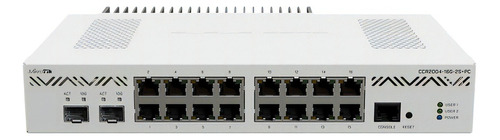 Router MikroTik CCR2004-16G-2S+PC blanco 100V/240V