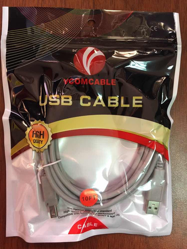 Cable Usb Para Impresoras 3 Mts