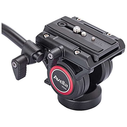 Cabezal De Fluido Avella Video TriPod Con Placa De Liberació