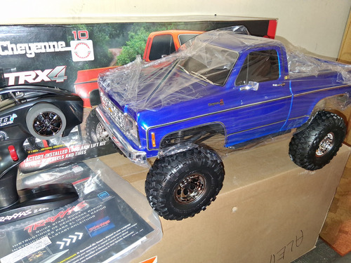 Traxxas Trx 4 Chevrolet C10 Cheyenne Rc. Crawler 4wd Axial