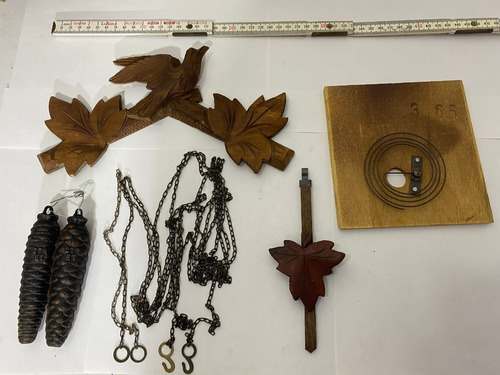 Imagen 6 de 10 de Péndulos Piñas Refacciones 100% Original Cucú Gran Variedad