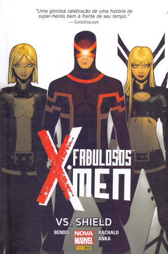 Fabulosos X-Men VS Shield, de Bendis, Brian Michael. Editora Panini Brasil LTDA, capa dura em português, 2018