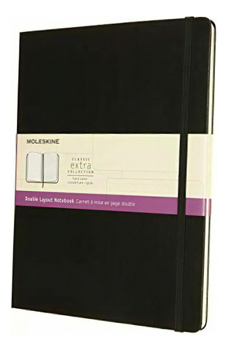 Moleskine, Cuaderno Clásico, Páginas En Blanco Y Rayadas, Color Negro
