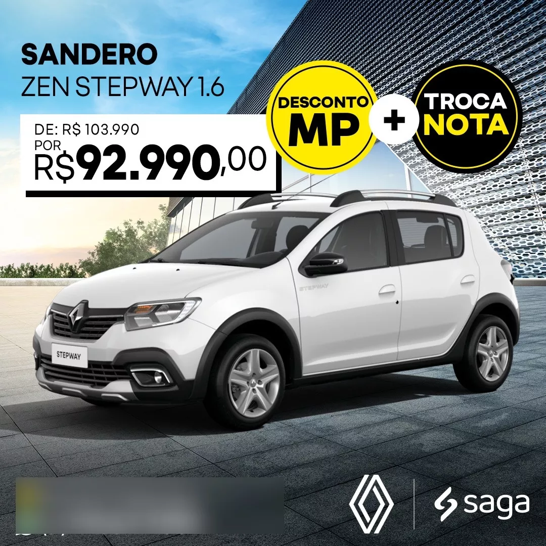 Renault Sandero Stepway Zen 1.6 16v Sce (flex)