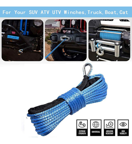 C Kit De Corda De Guincho Sintética Resistente De 15 M E