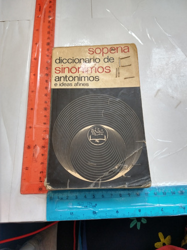 Diccionario De Sinónimos Antónimos E Ideas Afines Ed Sopena (Usado)