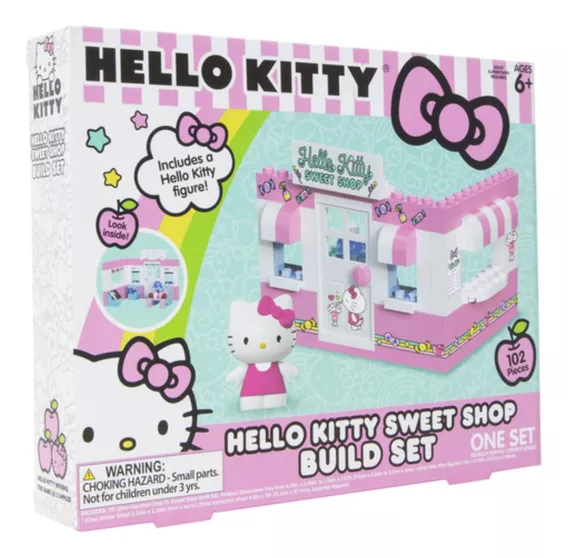 Juguete Hello Kitty Casita Incluye Figura Y Accesorios