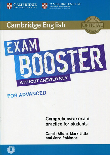 Libro: Cambridge English Exam Boosters. Booster For Advanced