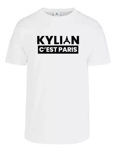 Remera Kylian C'est Paris Psg Mbappe Futbol Unisex