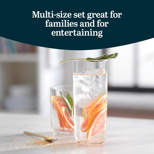 Libbey Lisboa De 16 Piezas Tumbler And Rocks Glass Set
