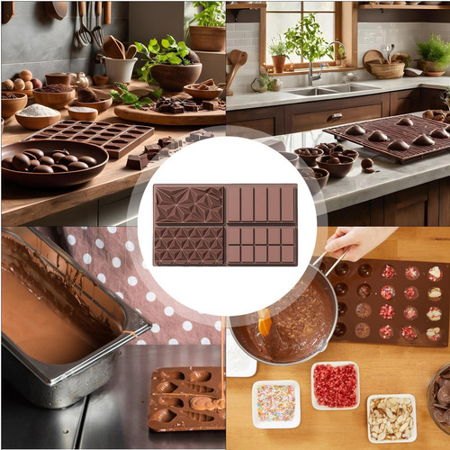 Molde De Chocolate De Silicona Decoración De Pasteles Moldes
