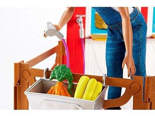Barbie Sweet Orchard Farm Gramp Playset Con Muñecas Barbie Y