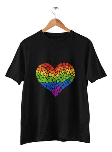 Playera Personalizada Pride Lgbt Orgullo Gay Corazon 2