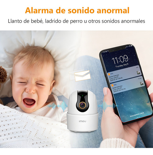 Cámara De Seguridad Interior Ranger 2c 4mp Imou Wifi Full Hd