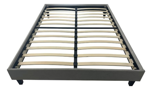 Cama Plaza Y Media Box Tapiz En Lino Para Colchon 110x190lcm