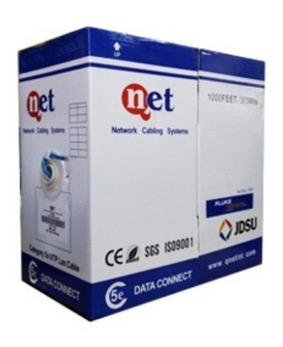 Imagen 2 de 4 de Cable Utp Cat5e Interiores Bobina De 305 Metros