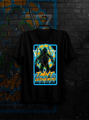 0475  Playera De Leonardo Tortugas Ninjas