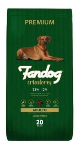 Alimento Fandog Criadores Premium Perro Adulto 20 Kg