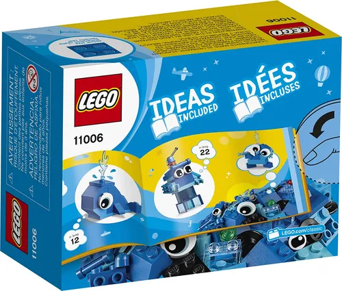 Juguete De Construcción Lego Classic Creative Blue Bricks 11