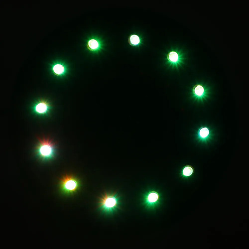 Iluminación Led Multicolor De Burbujas De Buceo Subacuático