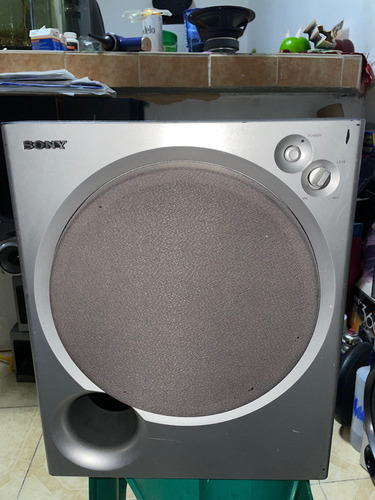 Subwoofer Sony Muteki Activó Usado Gris Con Negro 1000 W (Usado)
