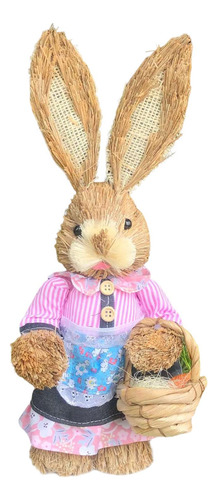 Figurita De De Pascua De Pie, Altura 13,8 Pulgadas,