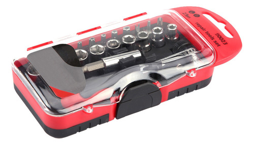 Juego De Enchufes Star Bit, 23 Unidades, Kit Extra Largo Par