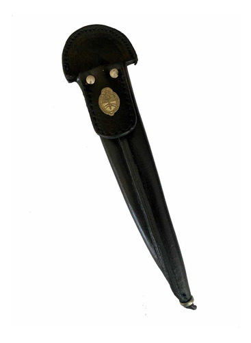 Vaina Funda Cuchillo Artesanal Parrillero Cuero X20cm Hoja