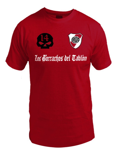 Remera De River Plate / Los Borrachos / 14 / Carp / Unisex 