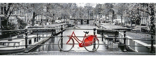 Puzzle Panorama 1000 Pzs Amsterdam Bici Clementoni 39440